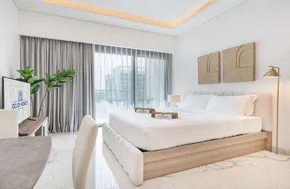 Apartment - Studio - 1 Bathroom for rent in Azizi Riviera 61 - AZIZI Riviera - Meydan One - Meydan - Dubai