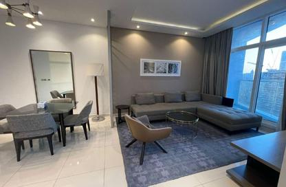 Apartment - 1 Bedroom - 2 Bathrooms for rent in Damac Maison Prive B - Damac Maison Prive - Business Bay - Dubai