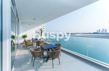 شقة - غرفة نوم - 2 حمامات للايجار في أزور ريزيدنس - نخلة جميرا - دبي