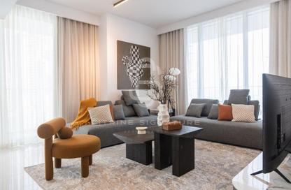Apartment - 2 Bedrooms - 3 Bathrooms for rent in Beach Isle Tower 2 - Beach Isle - EMAAR Beachfront - Dubai Harbour - Dubai