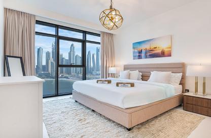 شقة - 2 غرف نوم - 2 حمامات للايجار في برج Marina Vista 2 - مارينا فيستا - إعمار بيتشفرونت - دبي هاربور - دبي