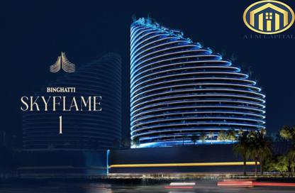 Apartment - 2 - 3 for sale in Binghatti Skyflame 1 - Binghatti Skyflame - Majan - Dubai