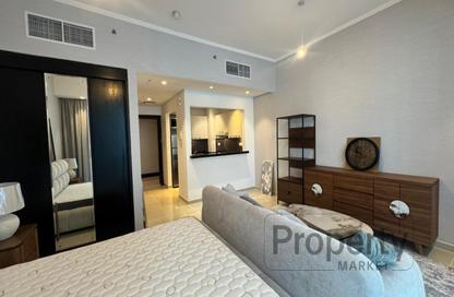 Apartment - Studio - 1 for rent in Silverene Tower B - Silverene - Dubai Marina - Dubai