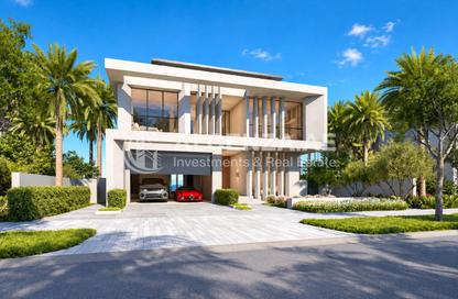 Villa - 5 - 6 for sale in Beach Collection Frond C - Beach Collection - Palm Jebel Ali - Dubai