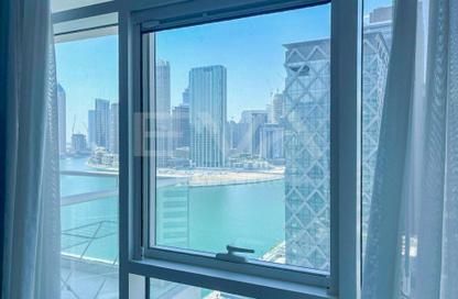 Apartment - Studio - 1 Bathroom for rent in Damac Maison Prive A - Damac Maison Prive - Business Bay - Dubai