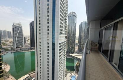 شقة - غرفة نوم - 2 حمامات للايجار في برج إنديجو - (JLT) مجمع D - أبراج بحيرات الجميرا - دبي