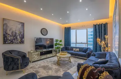 شقة - 2 غرف نوم - 3 حمامات للايجار في برج الشاطئ - الخان لاجون - الخان - الشارقة