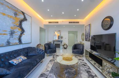 Apartment - 2 Bedrooms - 3 Bathrooms for rent in Beach Tower 1 - Al Khan Lagoon - Al Khan - Sharjah