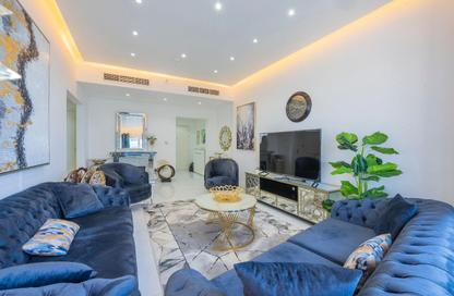 Apartment - 2 Bedrooms - 3 Bathrooms for rent in Beach Tower 1 - Al Khan Lagoon - Al Khan - Sharjah