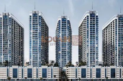 Apartment - 2 Bedrooms - 3 Bathrooms for sale in Ajman Creek Towers - Al Rashidiya 1 - Al Rashidiya - Ajman