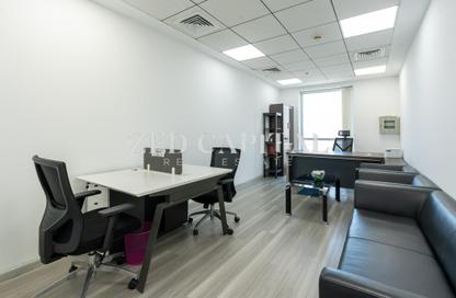 Office Space - Studio - 1 Bathroom for rent in Latifa Tower - Sheikh Zayed Road - Dubai