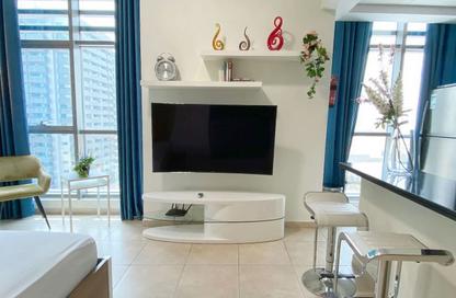 Apartment - Studio - 1 for rent in Zumurud Tower - Dubai Marina - Dubai