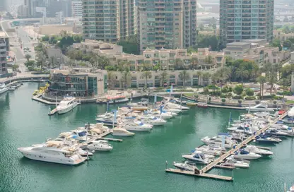 شقة - 3 غرف نوم - 3 حمامات للايجار في برج المارينا - دبي مارينا - دبي