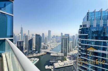 Apartment - 2 Bedrooms - 2 Bathrooms for rent in Bay Central Tower Central - Bay Central - Dubai Marina - Dubai