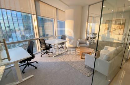 Office Space - Studio - 1 for rent in North Tower - Emirates Financial Towers - DIFC - Dubai