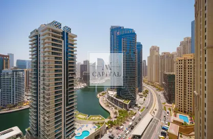 Apartment - 3 Bedrooms - 3 Bathrooms for rent in Sadaf 8 - Sadaf - Jumeirah Beach Residence - Dubai