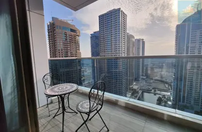 شقة - غرفة نوم - 2 حمامات للايجار في إقامة إم بي إل - (JLT) مجمع K - أبراج بحيرات الجميرا - دبي