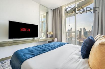 Apartment - Studio - 1 for rent in Damac Maison Prive A - Damac Maison Prive - Business Bay - Dubai Apartment - Studio - 1 for rent in Damac Maison Prive A - Damac Maison Prive - Business Bay - Dubai