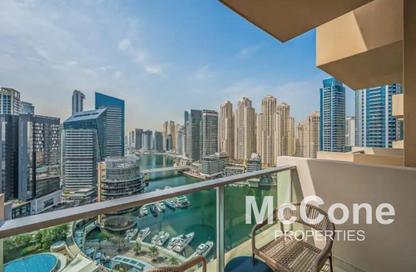 شقة - 1 حمام للايجار في جي دبليو ماريوت هوتيل مارينا - دبي مارينا - دبي