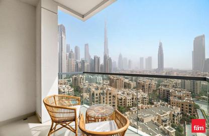 Apartment - 2 Bedrooms - 4 Bathrooms for rent in Bellevue Tower 1 - Bellevue Towers - Downtown Dubai - Dubai