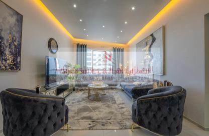 Apartment - 2 Bedrooms - 3 Bathrooms for rent in Beach Tower 1 - Al Khan Lagoon - Al Khan - Sharjah