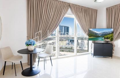 Apartment - Studio - 1 Bathroom for rent in Al Maha Tower - Marina Square - Al Reem Island - Abu Dhabi