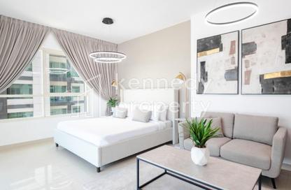 Apartment - Studio - 1 Bathroom for rent in Al Maha Tower - Marina Square - Al Reem Island - Abu Dhabi