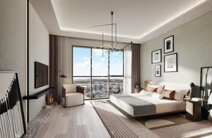 شقة - غرفة نوم - 2 حمامات للبيع في سكاي ريزيدنسز - مدينة اكسبو - دبي