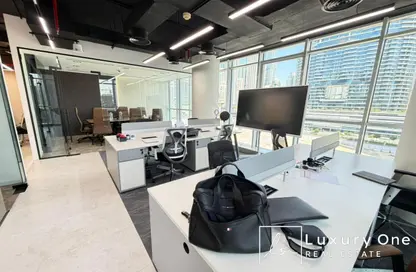 Office Space - 1 Bedroom - 1 Bathroom for rent in Lake Central - Business Bay - Dubai
