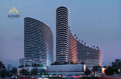 Apartment - 1 Bedroom - 2 Bathrooms for sale in Binghatti Skyflame 1 - Binghatti Skyflame - Majan - Dubai