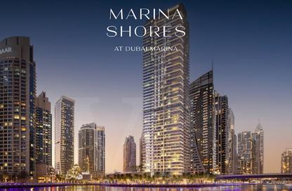 Apartment - 2 Bedrooms - 2 Bathrooms for sale in Marina Shores - Dubai Marina - Dubai