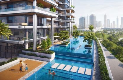 Apartment - Studio - 1 Bathroom for sale in Binghatti Hills Tower 2 - Binghatti Hills - Dubai Science Park - Dubai