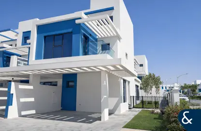Villa - 5 Bedrooms - 6 Bathrooms for rent in Santorini - Damac Lagoons - Dubai