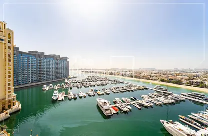 شقة - 3 غرف نوم - 4 حمامات للايجار في مساكن المارينا 2 - مساكن المارينا - نخلة جميرا - دبي