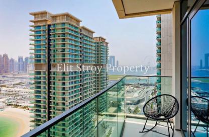 Apartment - 1 Bedroom - 1 Bathroom for rent in Beach Vista Tower 2 - Beach Vista - Emaar Beachfront - Dubai Harbour - Dubai
