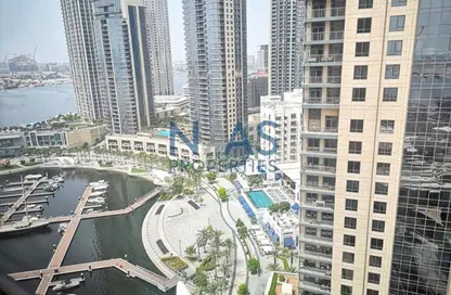 شقة - 2 غرف نوم - 2 حمامات للايجار في دبي كريك ريزيدنس برج 3 جنوب - Dubai Creek ريزيدنسز South - Dubai Creek ريزيدنسز - مرسى خور دبي - دبي