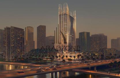 Apartment - 1 Bedroom - 1 Bathroom for sale in Binghatti Skyhall - Business Bay - Dubai