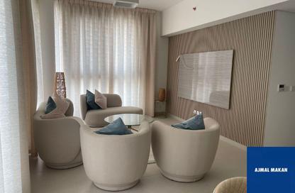 Apartment - 2 Bedrooms - 3 Bathrooms for rent in Bluebay Walk - Ajmal Makan City - Sharjah Waterfront City - Sharjah