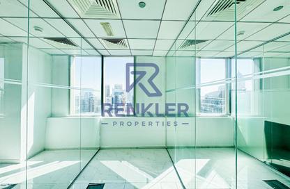 Office Space - Studio - 1 Bathroom for rent in The Prism - Business Bay - Dubai