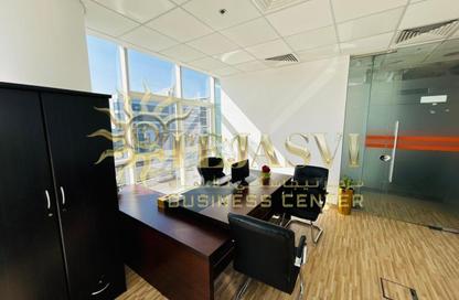 Office Space - Studio - 1 Bathroom for rent in Business Atrium Building - Oud Metha - Bur Dubai - Dubai
