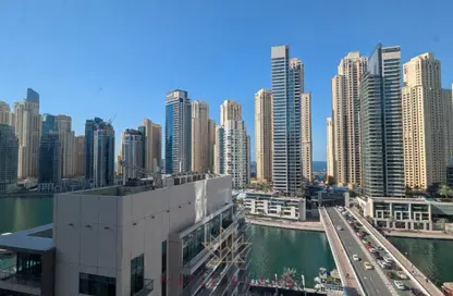 Apartment - 2 Bedrooms - 3 Bathrooms for rent in Al Majara 1 - Al Majara Towers - Dubai Marina - Dubai