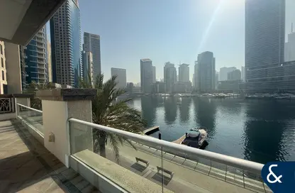 Apartment - 1 Bedroom - 2 Bathrooms for rent in Delphine Tower - Marina Promenade - Dubai Marina - Dubai