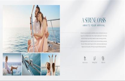 Apartment - 2 - 2 for sale in Aqua Arc - Al Marjan Island - Ras Al Khaimah