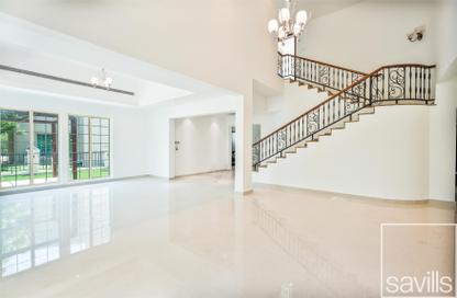 Villa - 4 Bedrooms - 5 Bathrooms for rent in Entertainment Foyer - Mediterranean Clusters - Jumeirah Islands - Dubai