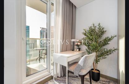 Apartment - Studio - 1 for rent in Damac Maison Prive B - Damac Maison Prive - Business Bay - Dubai