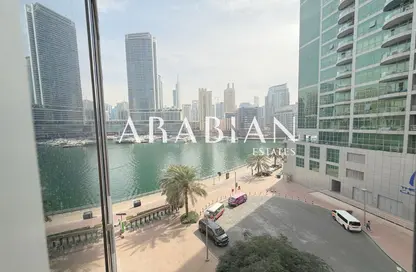 شقة - 2 غرف نوم - 2 حمامات للايجار في برج دلفين - مارينا بروموناد - دبي مارينا - دبي