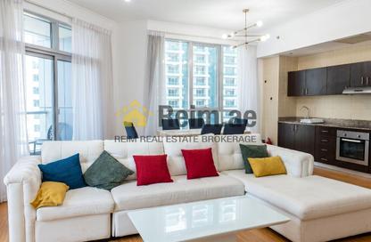 Apartment - 2 Bedrooms - 2 Bathrooms for rent in The Torch - Dubai Marina - Dubai