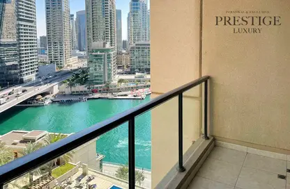 Apartment - 1 Bedroom - 2 Bathrooms for rent in Al Sahab 1 - Al Sahab - Dubai Marina - Dubai