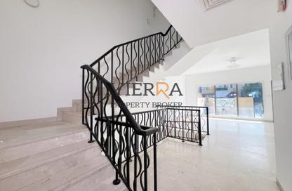 Villa - 4 Bedrooms - 6 Bathrooms for rent in Westar Terrace Garden - District 13 - Jumeirah Village Circle - Dubai