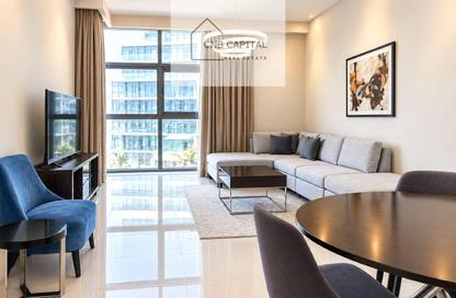 Apartment - 1 - 2 for rent in Golf Veduta Hotel Apartments B - Golf Veduta Hotel Apartments - Golf Town - Damac Hills - Dubai